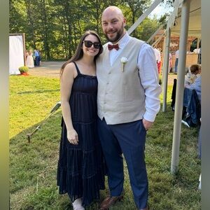 Lulu's Midnight Blue Maxi Dress